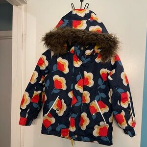 Mini Boden Girls All-Weather Waterproof Coat, size 7/8
